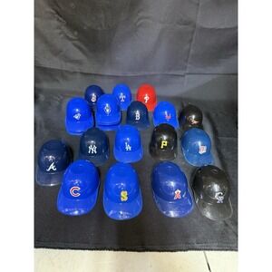 Lot of 21 Vintage MLB Ice Cream Sundae Mini Baseball Helmets Laich Collectible